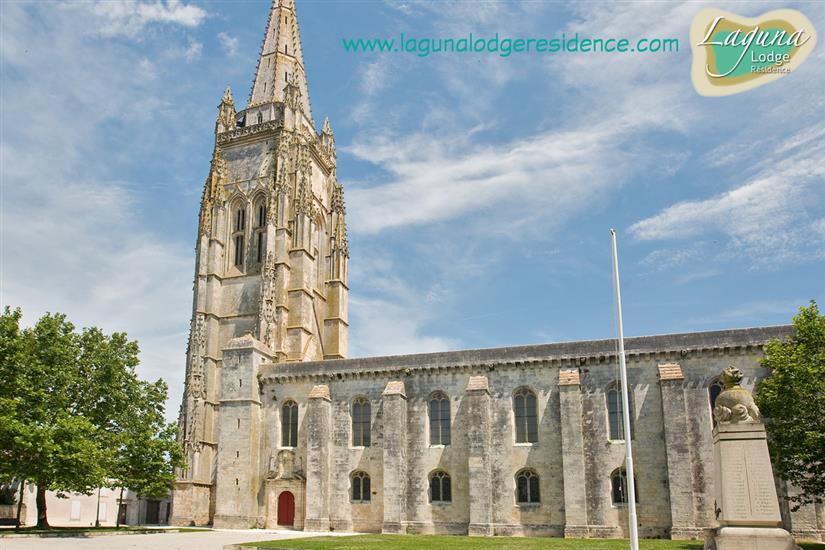 Kirche Marennes in der nahe von Laguna Lodge Residence am Atlantikküst Frankreich