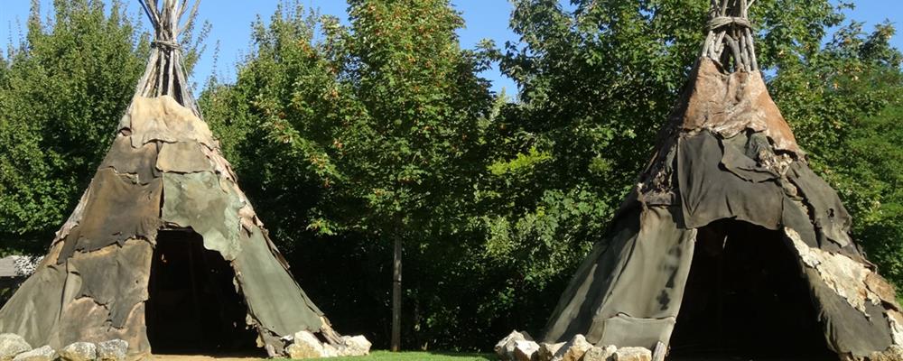 Paléosite in der nahe von Laguna Lodge Residence am Atlantikküste Frankreich