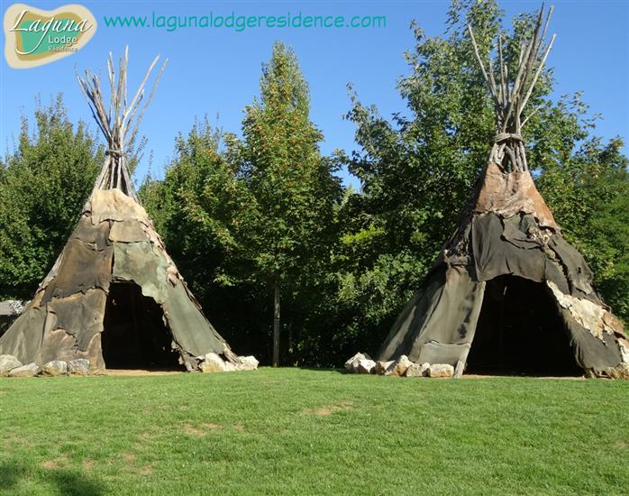 Paléosite in der nahe von Laguna Lodge Residence am Atlantikküste Frankreich