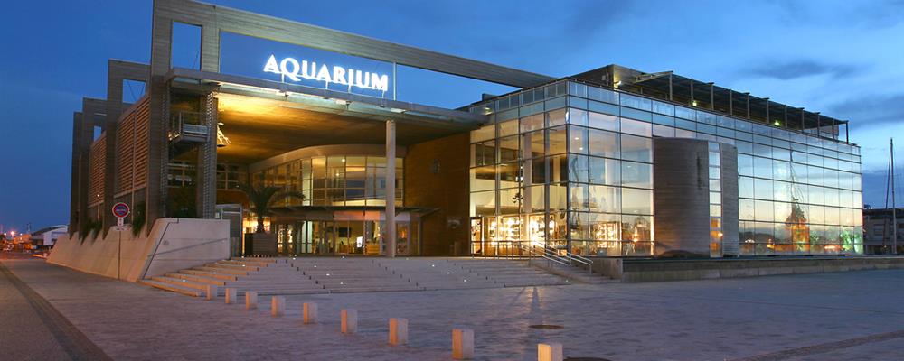 Facade Aquarium La Rochelle in der Nähe von Laguna Lodge Résidence