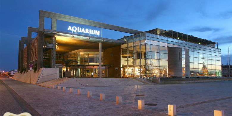 Facade Aquarium La Rochelle in der Nähe von Laguna Lodge Résidence