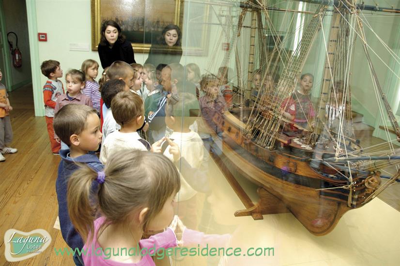Musée de la Marine Arsenal des Mers in Rochefort in der Nähe von Laguna Lodge Résidence am Atlantikküste Frankreich