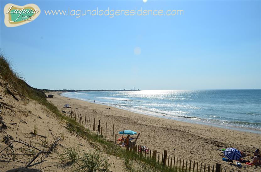 La Conche Strand, Île de Ré, Atlantikküste, Frankreich