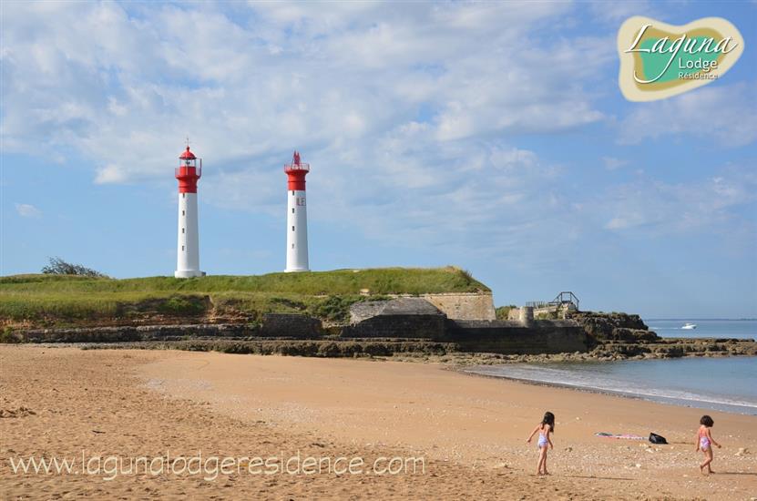 Die zwei Leuchttürme - Île d'Aix, Atlantikküste Frankreich