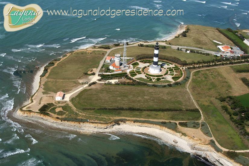 Der Leuchtturm von Chassiron in Île d'Oléron - Atlantikküste von Frankreich